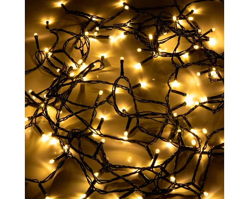 Електрогірлянда Yes! Fun Нитка 120 LED, тепло-біла, 8,4 м, 8 режимів миготіння (974832)