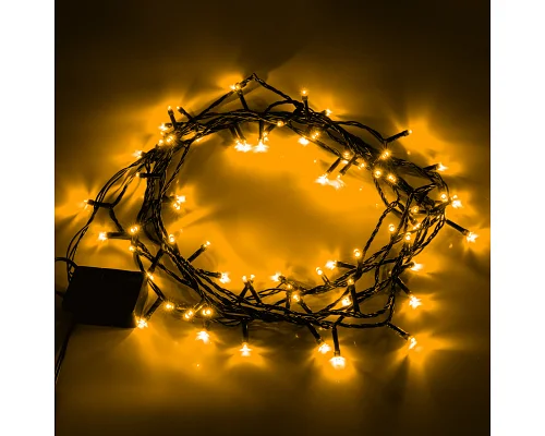 Електрогірлянда Yes! Fun, Нитка 70 LED, тепло-біла, 4,9 м., 8 режимів миготіння (974835)