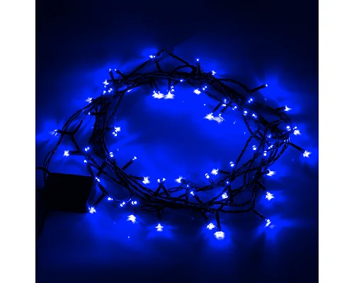 Електрогірлянда Yes! Fun Нитка 70 LED, синя, 4,9 м, 8 режимів миготіння (974843)
