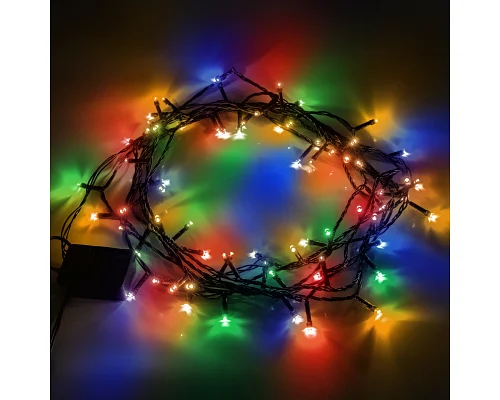 Електрогірлянда Yes! Fun Нитка 70 LED, різнокольорова, 4,9 м, 8 режимів миготіння (974844)