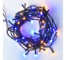 Електрогірлянда Yes! Fun Нитка 70 LED, жовто-синя, 4,9 м,8 режимів миготіння (974845)