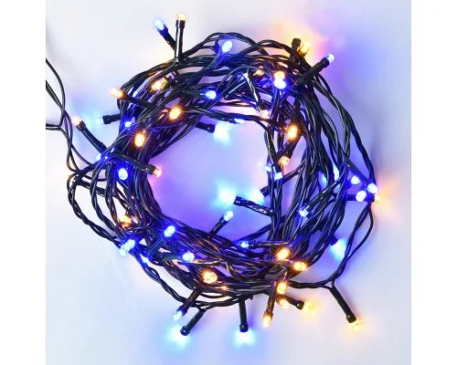 Електрогірлянда Yes! Fun Нитка 70 LED, жовто-синя, 4,9 м,8 режимів миготіння (974845)