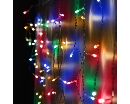 Електрогірлянда Yes! Fun Бахрома 84 LED, різнокольорова, 2м, статична, конектор (974847)