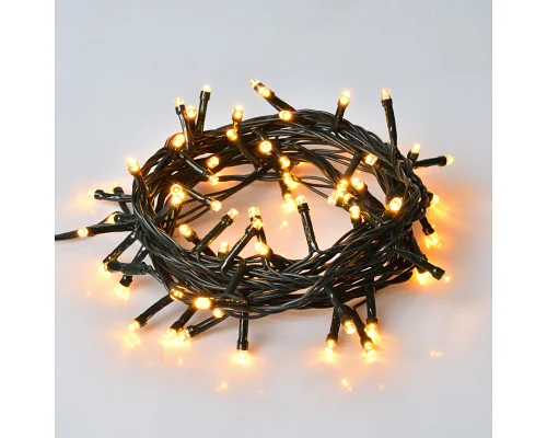 Електрогірлянда Yes! Fun Нитка 70 LED, жовта, 4,9 м, 8 режимів миготіння (974852)
