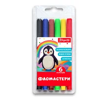 Фломастери 1Вересня 6 кольорів (650542)