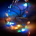 Електрогірлянда Yes! Fun Пучок на мідному дроті 50LED різнокольорова 1м статична батарейки (975014)