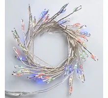 Електрогірлянда Yes! Fun Кластер на мідному дроті 50 LED різнокольоров 1м статич батарейки (975019)