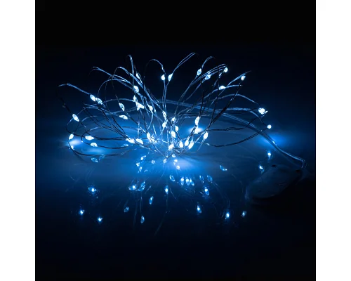 Електрогірлянда Yes! Fun Нитка на мідному дроті 40 LED хол-біла 4 м статич батарейки (975028)