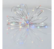 Електрогірлянда Yes! Fun Нитка на мідному дроті 40 LED різнокольор 4 м статич батарейки (975029)