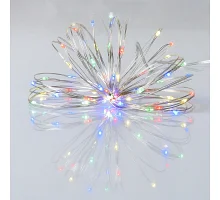 Електрогірлянда Yes! Fun Нитка на мідному дроті 60 LED різнокольор 6 м статич батарейки (975031)
