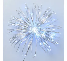 Електрогірлянда Yes! Fun Нитка на мідному дроті 100 LED холодно-біла 10 м статична, USB (975036)
