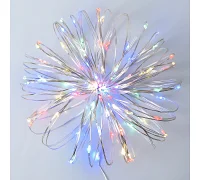 Електрогірлянда Yes! Fun Нитка на мідному дроті 100 LED різнокольорова 10 м статична, USB (975037)