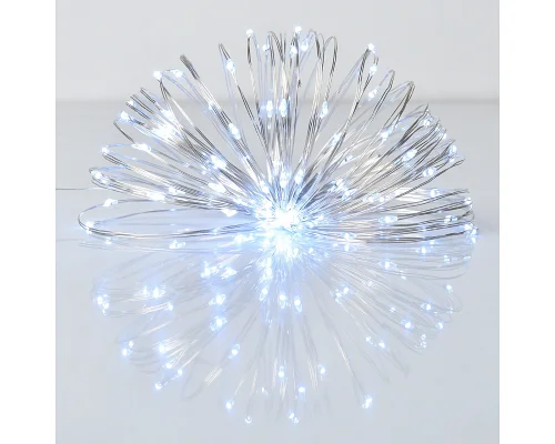 Електрогірлянда Yes! Fun Нитка на мідному дроті 50 LED холодно-біла 5 м статична, USB (975038)