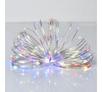 Електрогірлянда Yes! Fun Нитка на мідному дроті 50 LED різнокольорова 5 м статична, USB (975039)