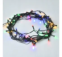 Електрогірлянда Yes! Fun Діамант 8 мм 80 LED, різнокольорова, 8 м, 8 режимів миготіння (975051)