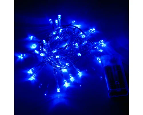 Електрогірлянда Yes! Fun Нитка 41 LED, синя, 2,8 м, статична, на батарейках (975056)
