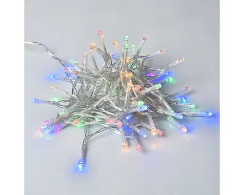 Електрогірлянда Yes! Fun Нитка 70 LED, різнокольорова, 4,9 м, статична, на батарейках (975058)