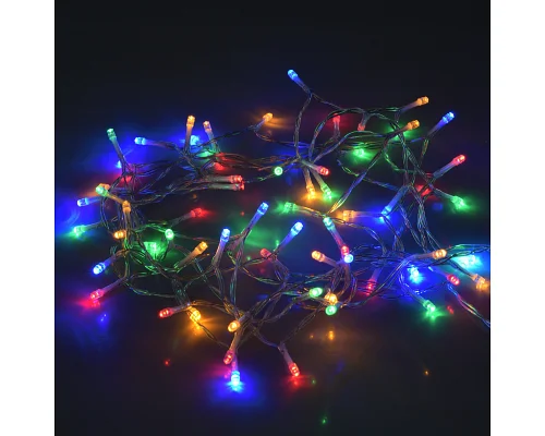Електрогірлянда Yes! Fun Нитка 70 LED, різнокольорова, 4,9 м, статична, на батарейках (975058)