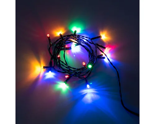 Електрогірлянда вулична Yes! Fun 41 LED різнокольорова, 2,8 м, статична, таймер, батарейки (975060)