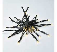 Електрогірлянда вулична Yes! Fun 70 LED тепло-біла 4,9 м, статична, таймер, батарейки (975062)
