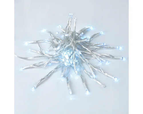 Електрогірлянда Yes! Fun Нитка 70 LED, холодно-біла, 4,9 м, мерехтіння, USB (975063)