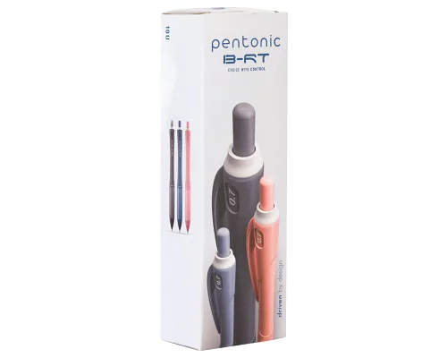 Ручка кулькова автоматична LINC Pentonic Frost BRT 0,7 мм чорна (412257)