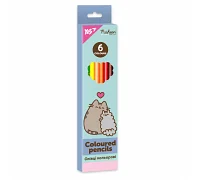 Карандаши цветные Yes 6 цв. Pusheen (290759)