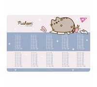 Підкладка пластикова для столу Yes Pusheen таблиця множення, рожева (492323)