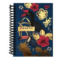 Блокнот YES А6 64 арк 7БЦ cпіраль Wild and free клітинка (152026)