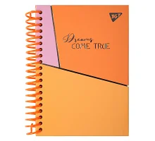 Блокнот YES А6 64 арк 7БЦ cпіраль Dreams come true лінія (152032)