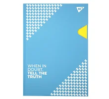 Блокнот YES А4 80 арк 7БЦ Success is built. Blue лінія (152035)