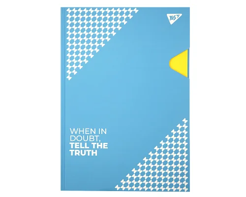 Блокнот YES А4 80 арк 7БЦ Success is built. Blue лінія (152035)