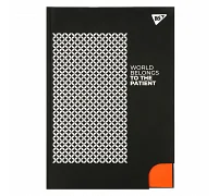 Блокнот YES А4 96 арк 7БЦ Success is built. Black клітинка (152040)