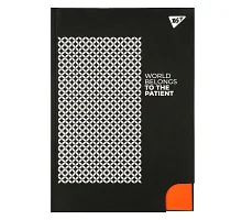 Блокнот YES А4 96 арк 7БЦ Success is built. Black клітинка (152040)