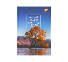 Блокнот YES А5 64 арк 7БЦ Need for travel клітинка (152045)