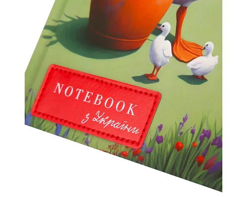 Блокнот YES А5 64 арк 7БЦ Ukrainian notebook клітинка (152046)