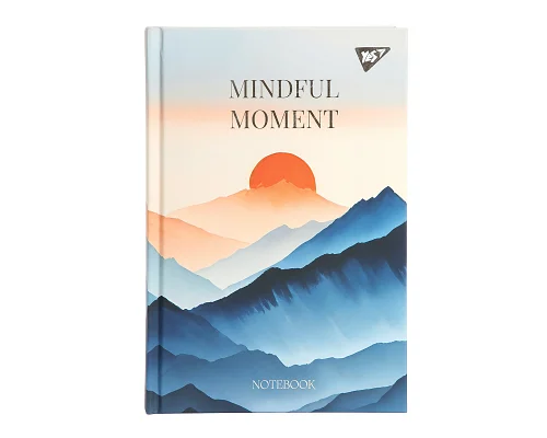 Блокнот YES А5 96 арк 7БЦ Mindful moment клітинка (152051)