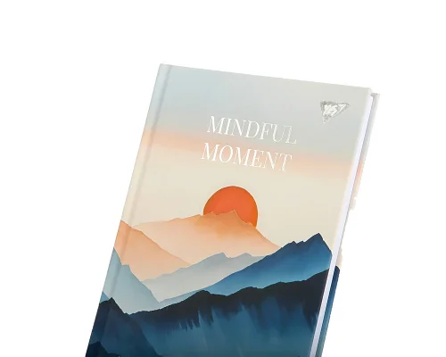Блокнот YES А5 96 арк 7БЦ Mindful moment клітинка (152051)