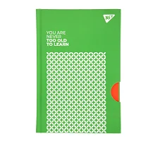 Блокнот YES А5 96 арк 7БЦ Success is built. Green клітинка (152053)