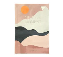 Блокнот YES А6 64 арк 7БЦ Mindful moment клітинка (152058)