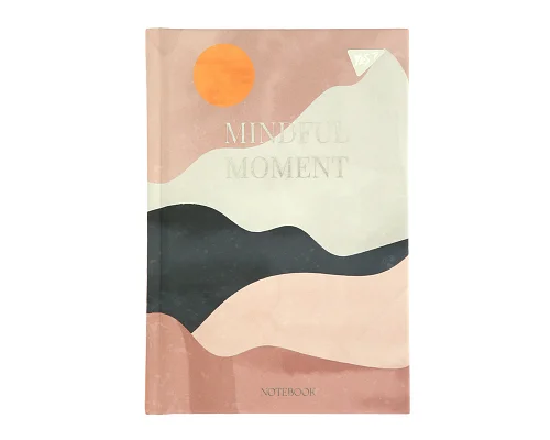 Блокнот YES А6 64 арк 7БЦ Mindful moment клітинка (152058)