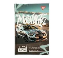 Блокнот YES А6 64 арк 7БЦ Auto show. Ford клітинка (152060)
