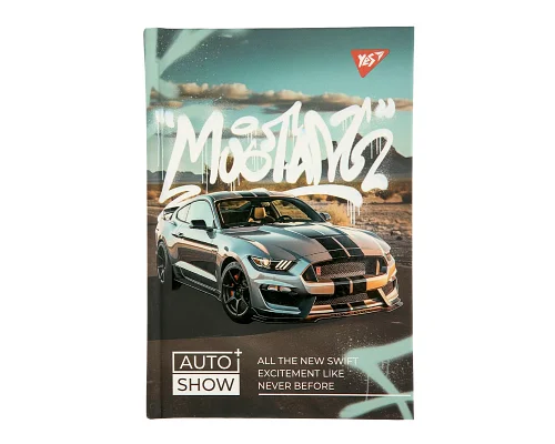 Блокнот YES А6 64 л 7БЦ Auto show. Ford клетка (152060)