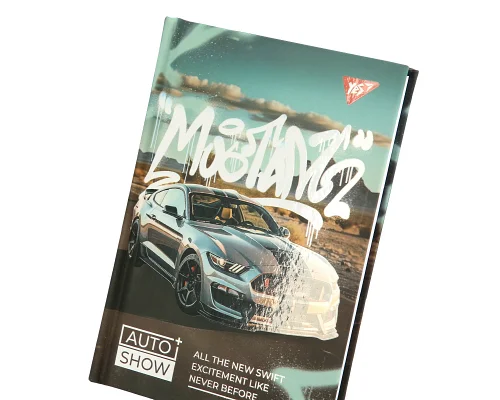 Блокнот YES А6 64 л 7БЦ Auto show. Ford клетка (152060)