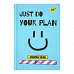 Блокнот YES А6 64 арк 7БЦ Smile. Blue клітинка (152063)