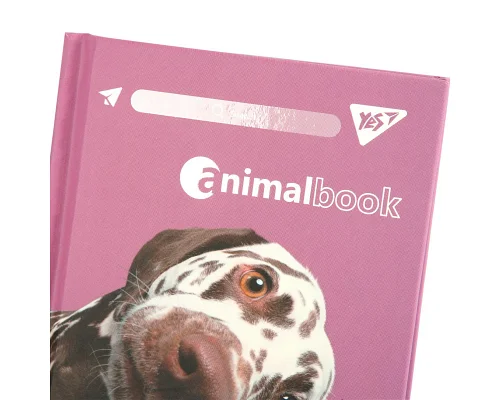 Блокнот YES А6 64 арк 7БЦ Animalbook крапки (152066)