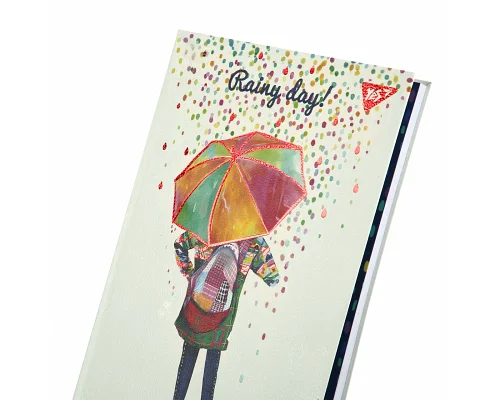 Блокнот YES А5 64 арк інтегральний Rainy day клітинка (152071)