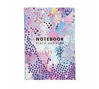 Блокнот YES А5 64 арк інтегральний Trend patterns. Drops крапки (152077)