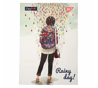 Блокнот YES А6 64 арк інтегральний Rainy day клітинка (152085)