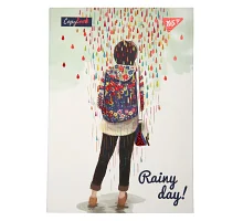 Блокнот YES А6 64 арк інтегральний Rainy day клітинка (152085)